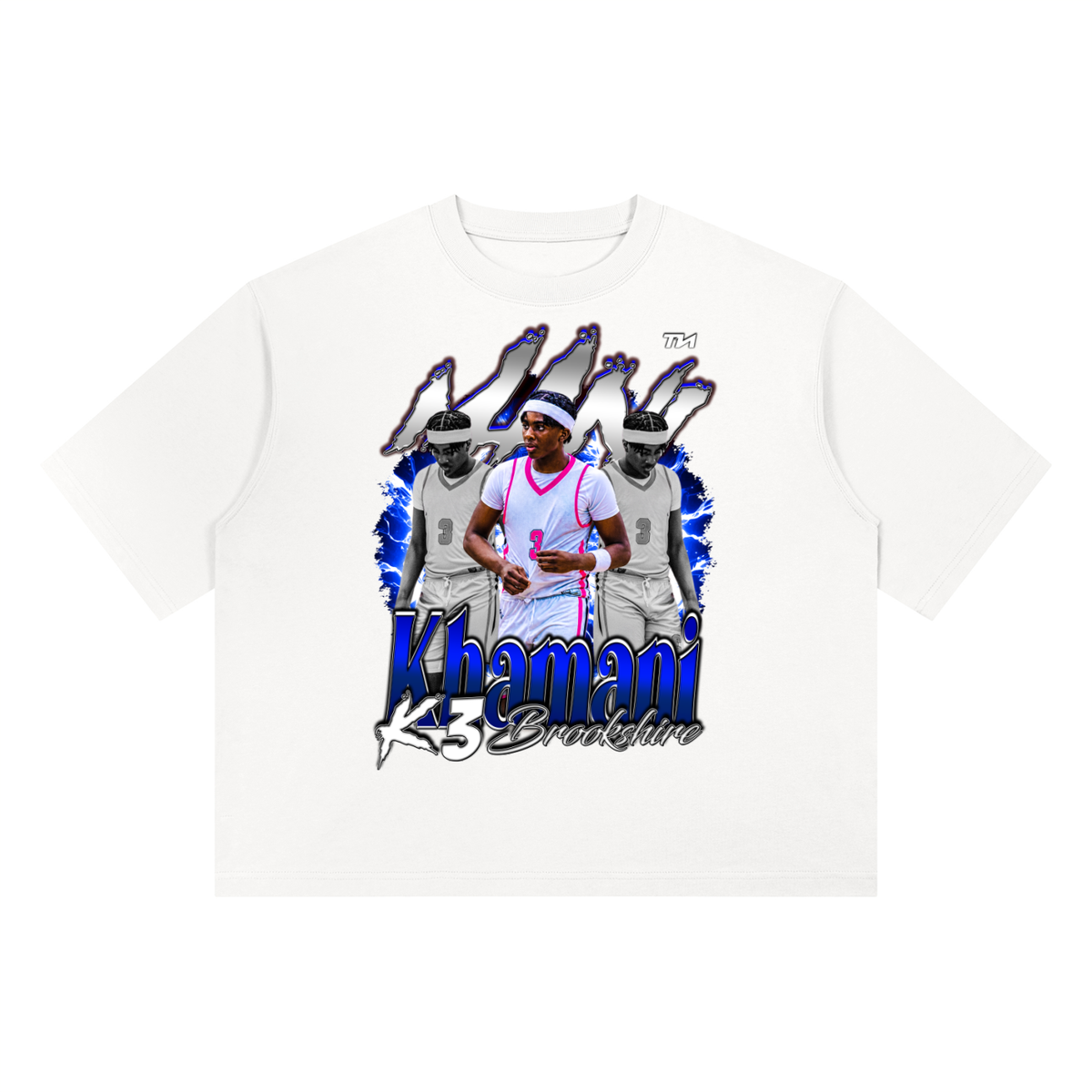 Khamani Brookshire Heavyweight Boxy T-Shirt