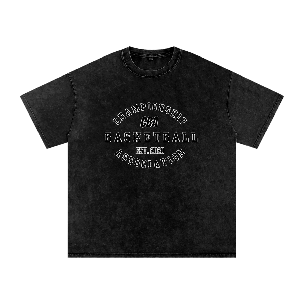 Championship Basketball Association Inc Washed Oversized T-Shirt