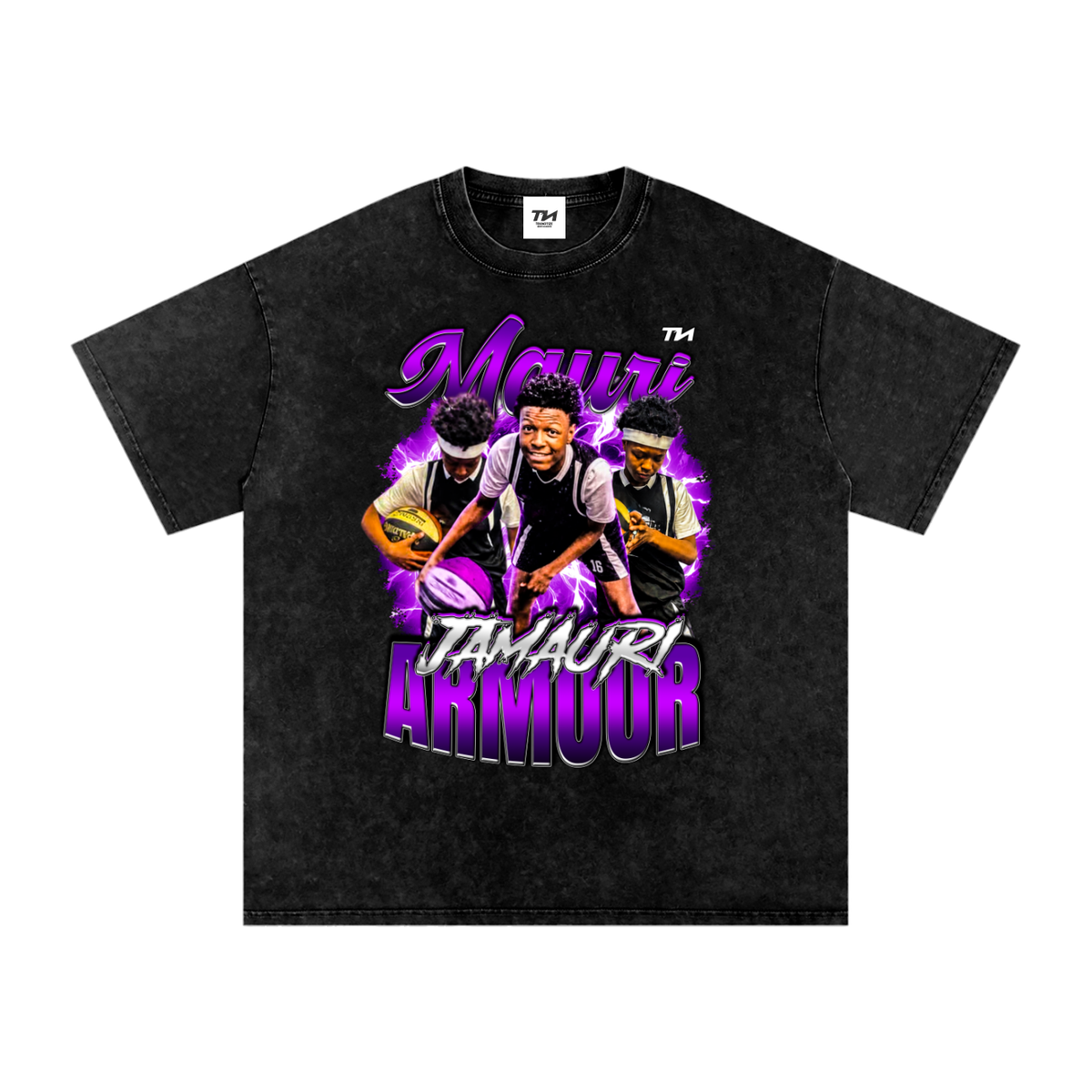 Jamauri Armour Washed Oversized T-Shirt