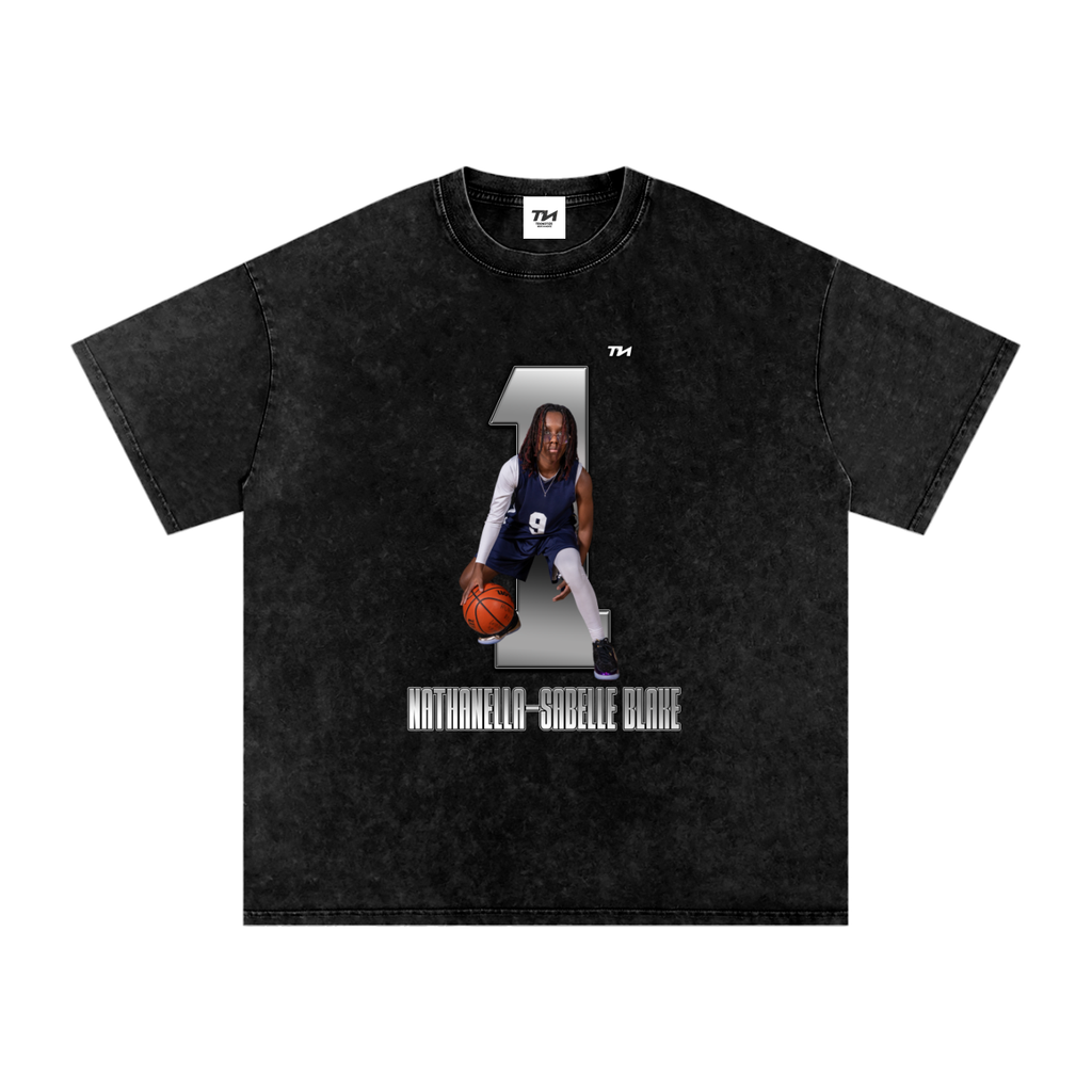 Nathanella-Sabelle Blake Washed Oversized T-Shirt