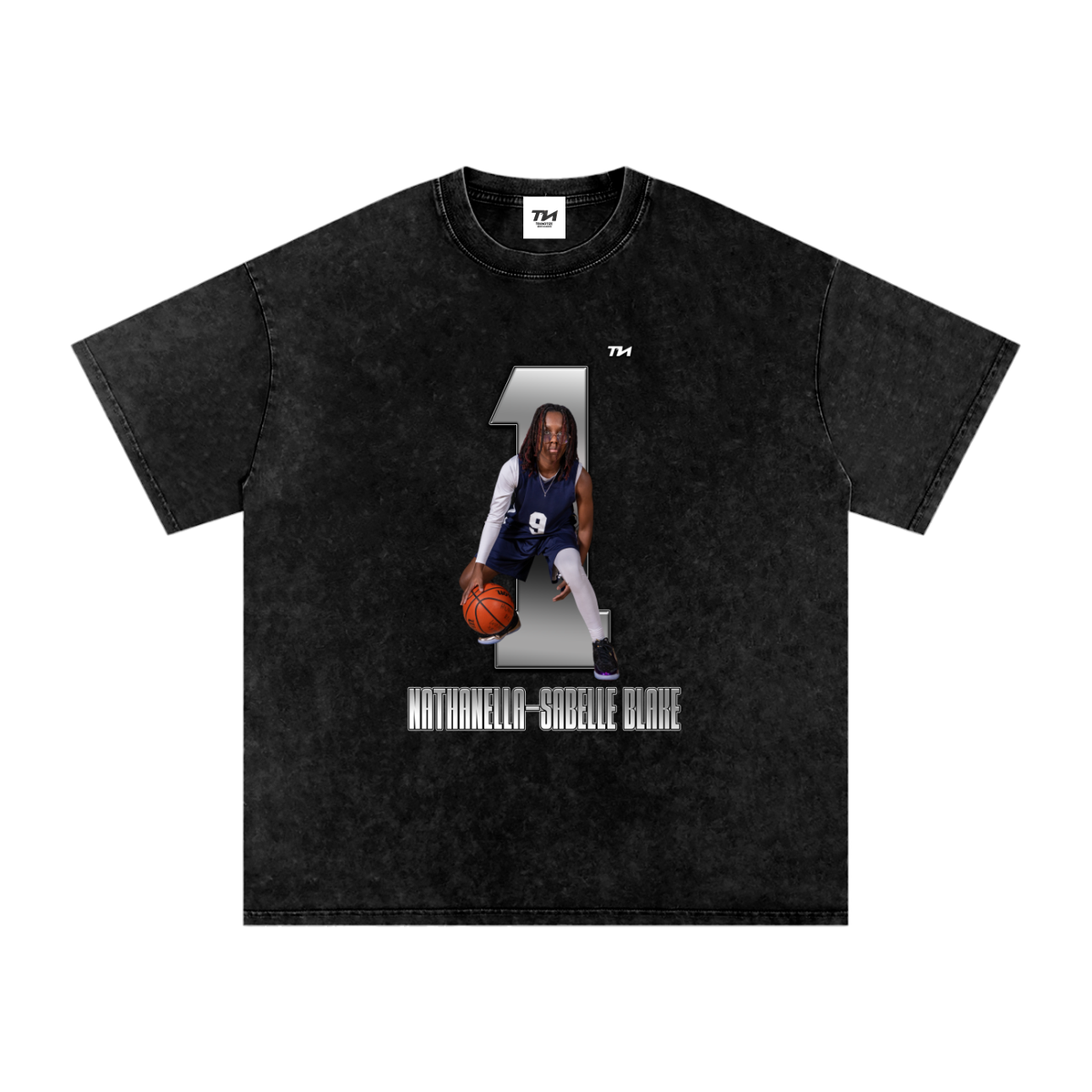Nathanella-Sabelle Blake Washed Oversized T-Shirt