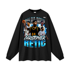 Christopher Retic Oversized Long Sleeve T-Shirt