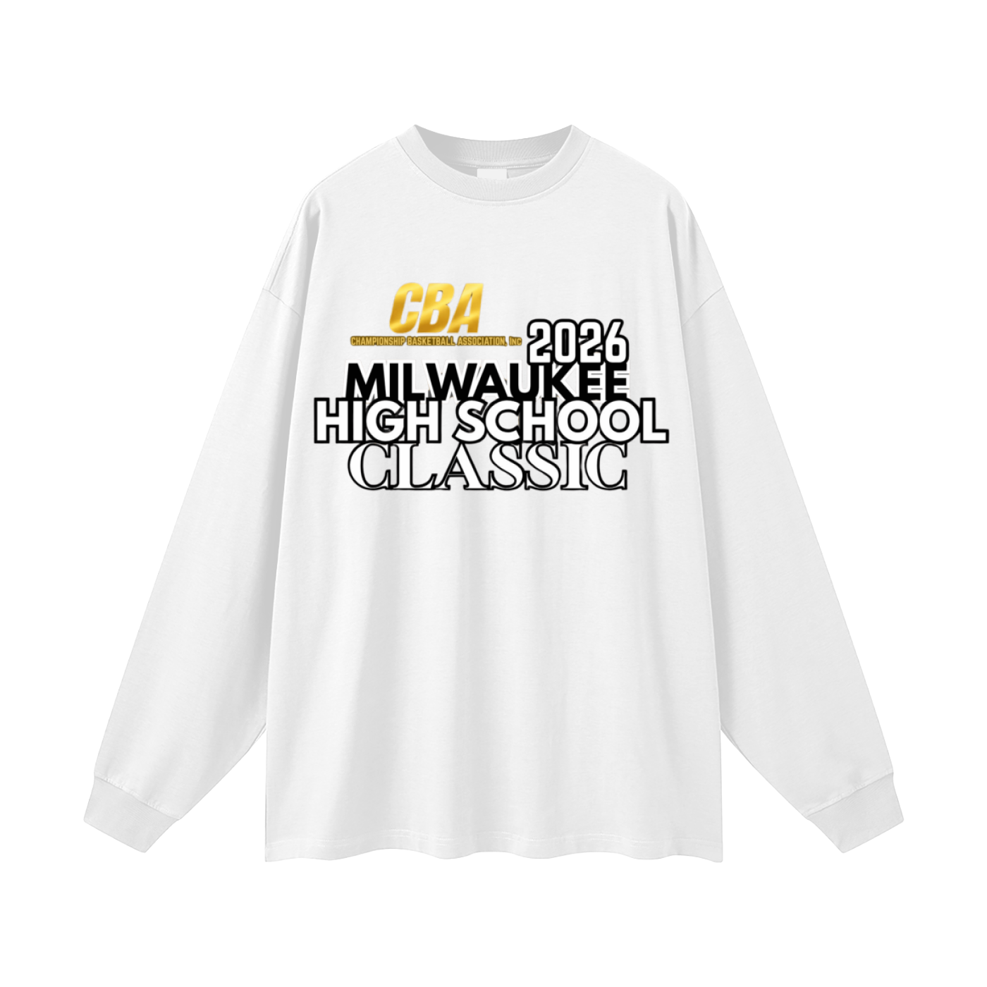 Championship Basketball Association Inc Oversized Long Sleeve T-Shirt
