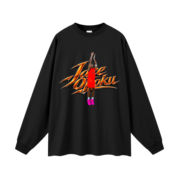 Jeremiah Campbell Oversized Long Sleeve T-Shirt