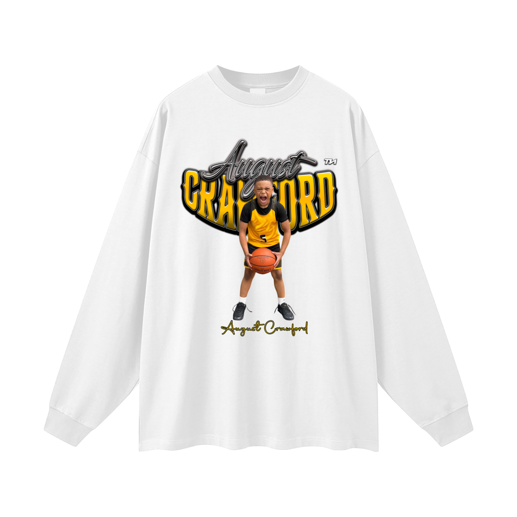 August Crawford Oversized Long Sleeve T-Shirt