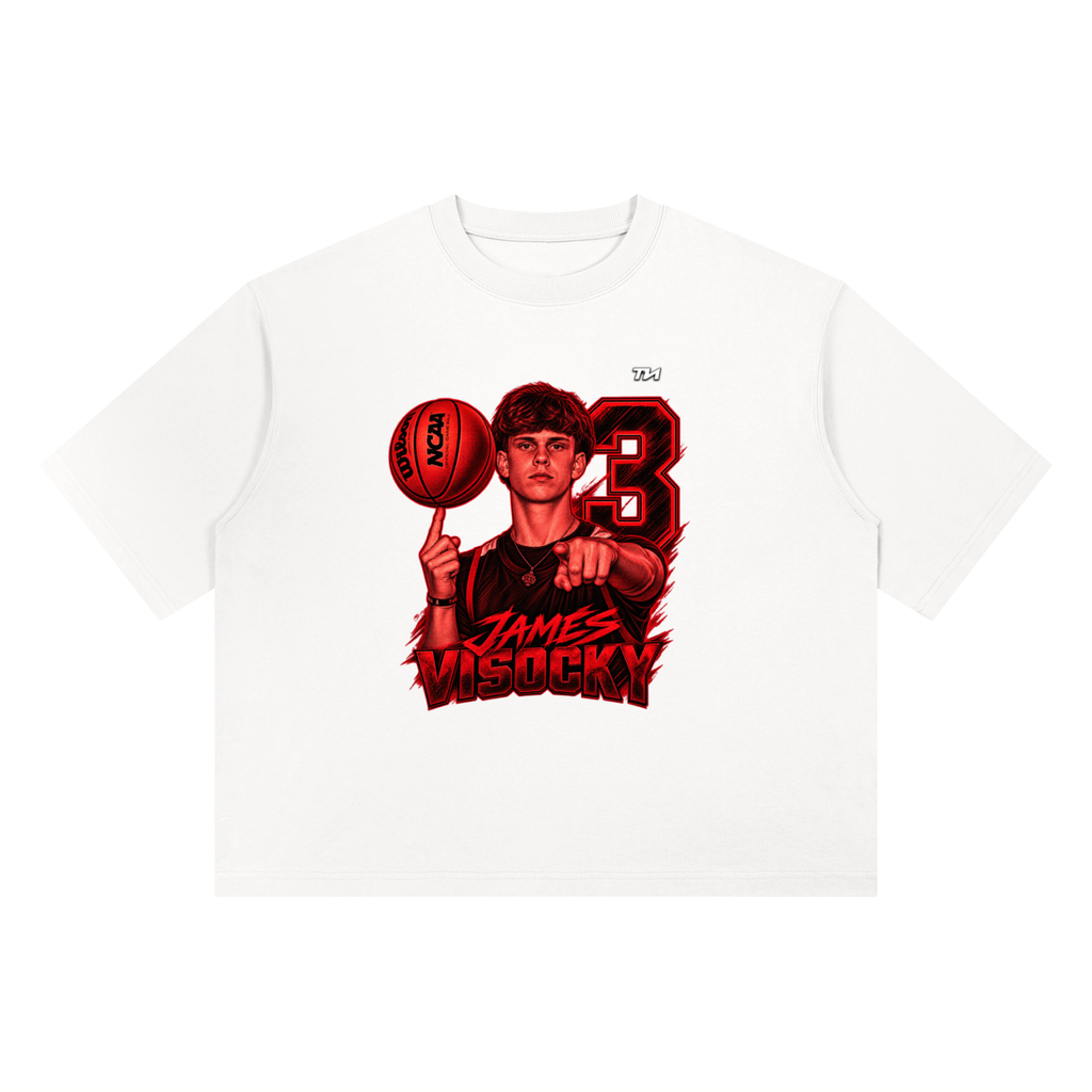 James Visocky Heavyweight Boxy T-Shirt