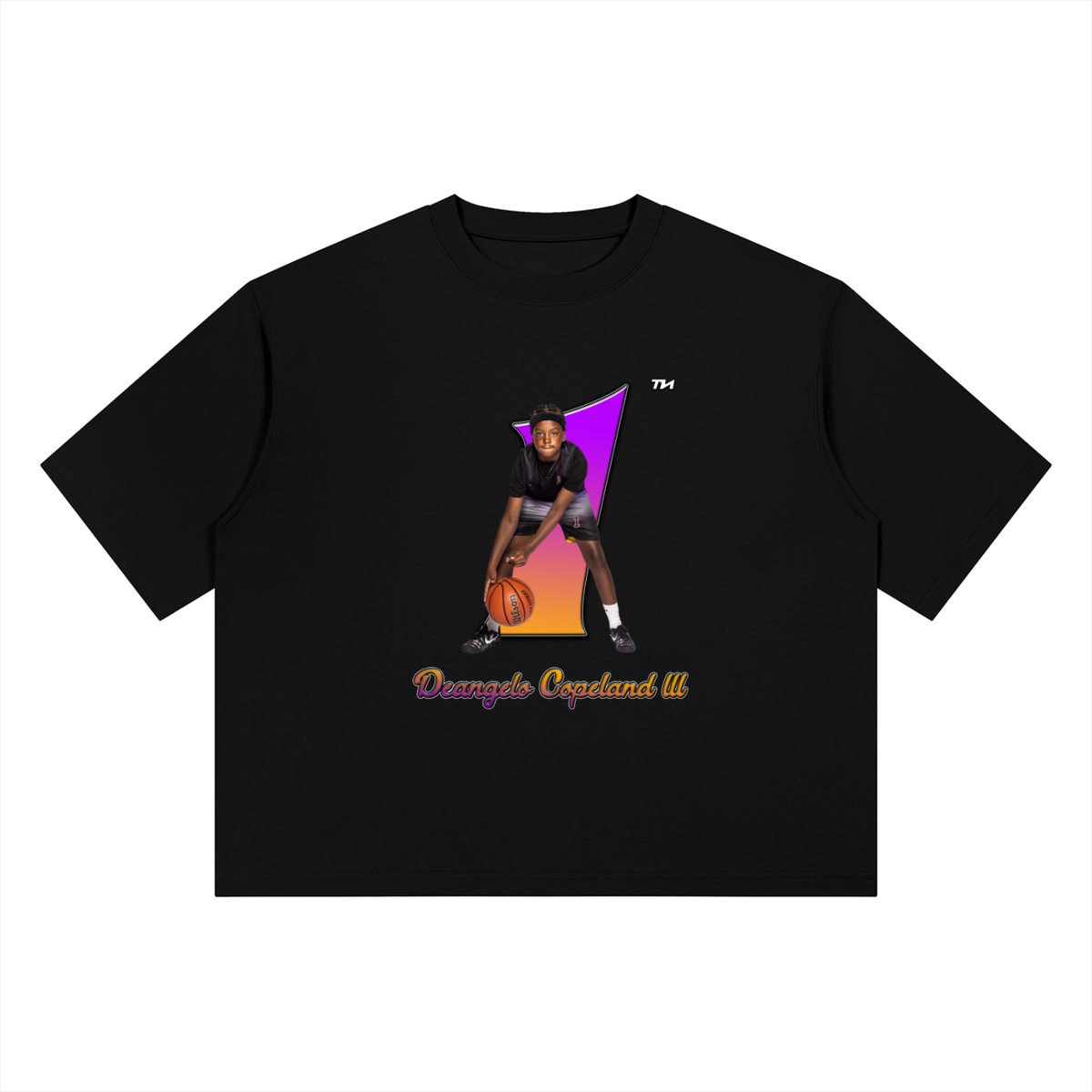 Deangelo copeland lll Heavyweight Boxy T-Shirt