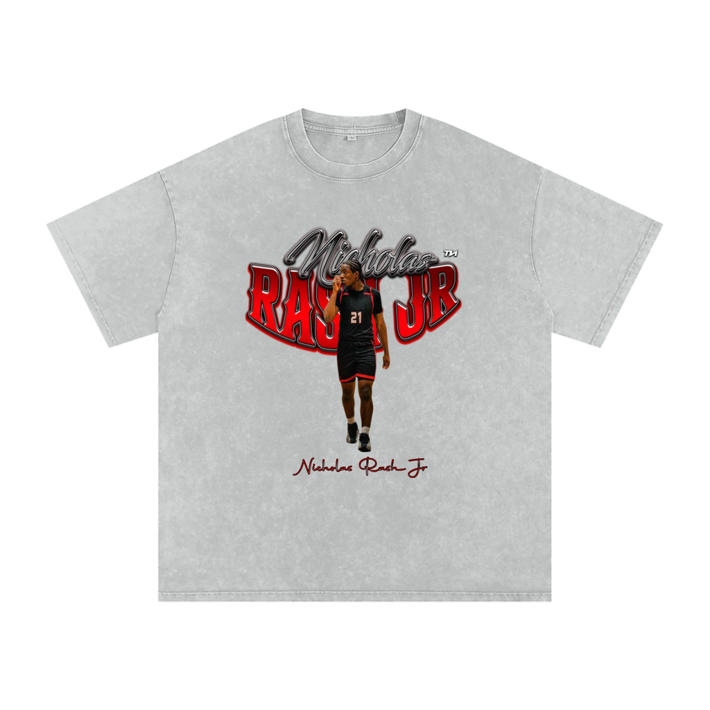 Nicholas Rash Jr Washed Oversized T-Shirt