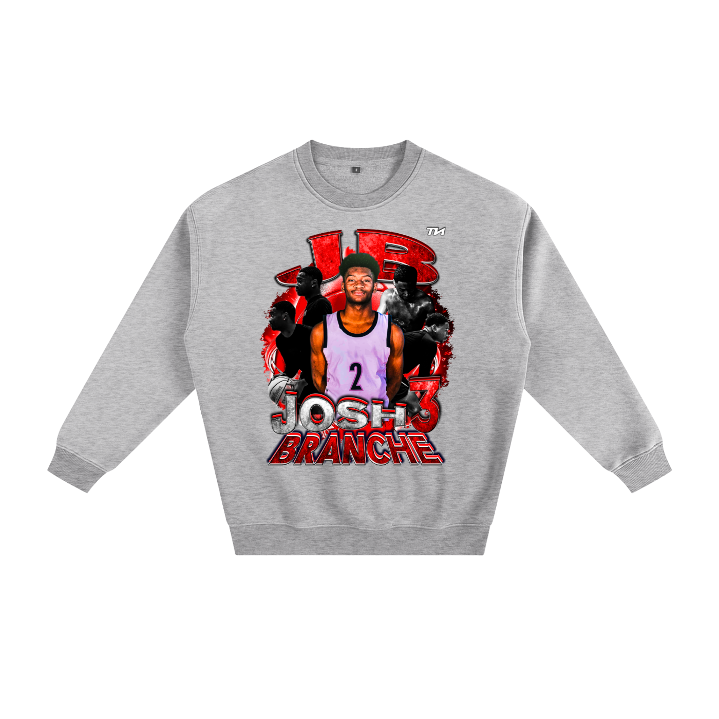 Josh Branche  Fleeced Sweatshirt