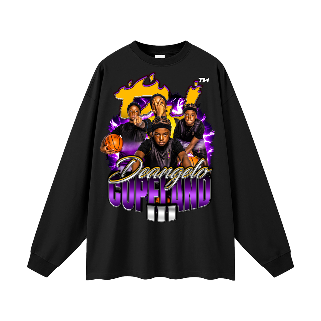 Deangelo copeland lll Oversized Long Sleeve T-Shirt