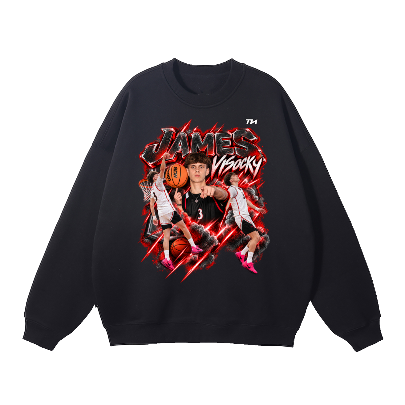 James Visocky Fleeced Sweatshirt