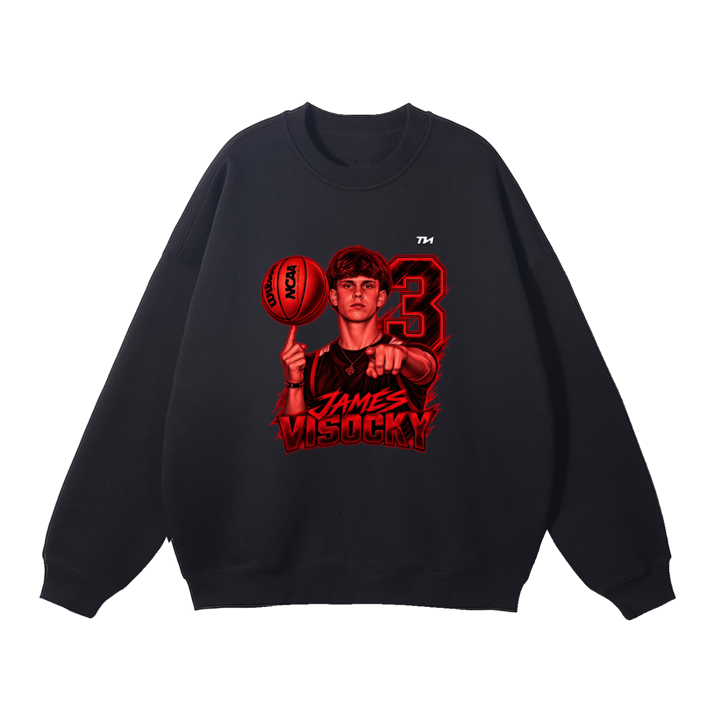 James Visocky Fleeced Sweatshirt