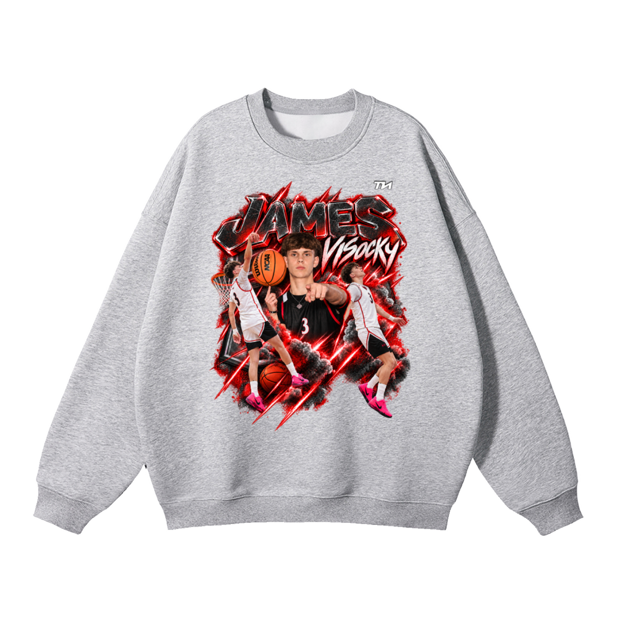 James Visocky Fleeced Sweatshirt