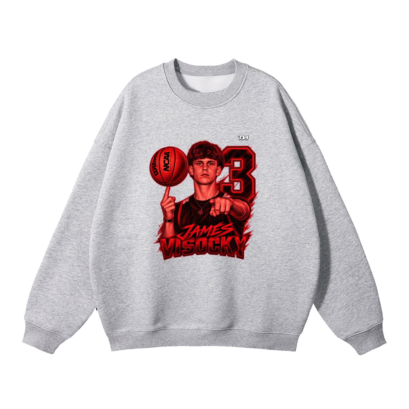 James Visocky Fleeced Sweatshirt