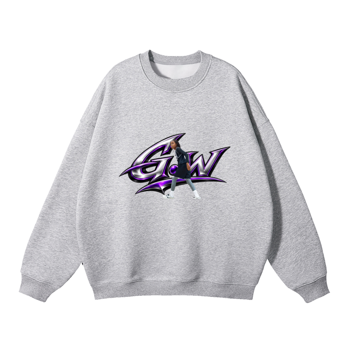 Flower Gray / S