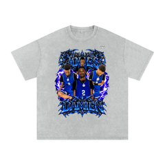 Damien jones  Washed Oversized T-Shirt