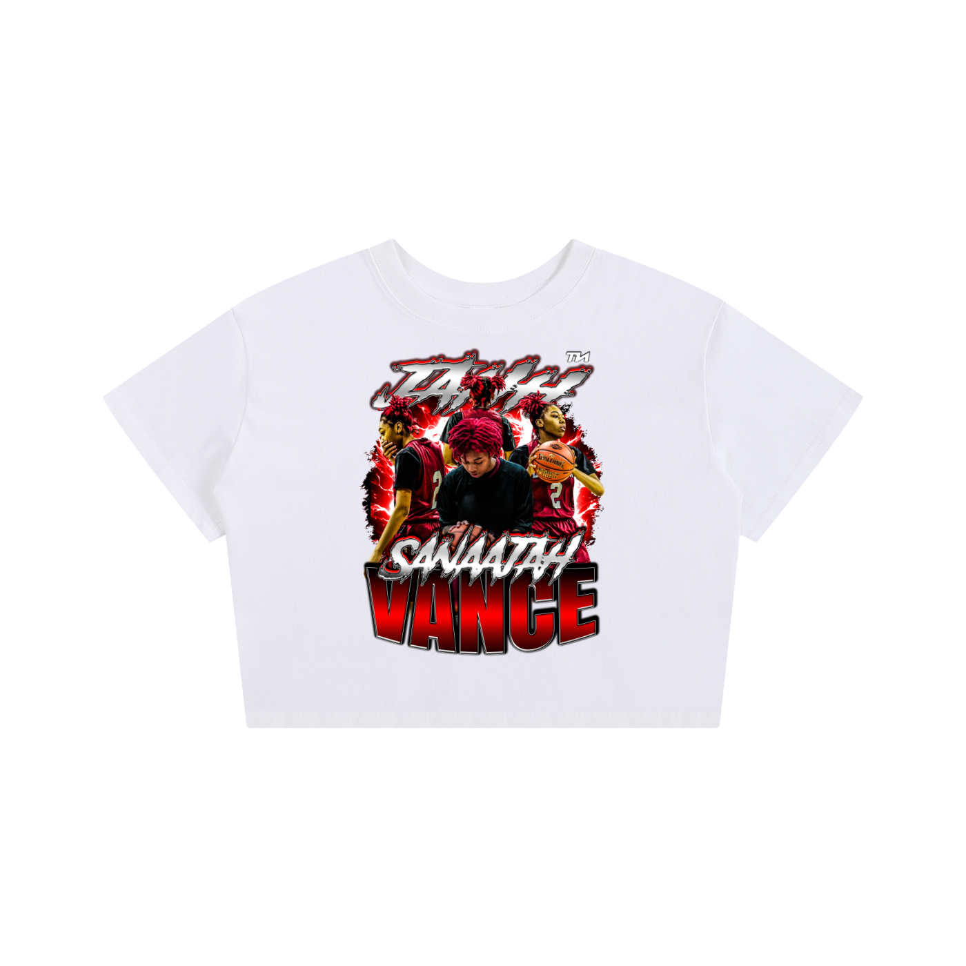 Sanaajah Vance Baby Tee Seamless T-Shirt