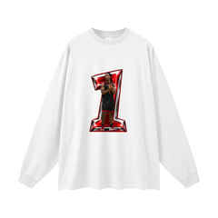 David Williams Oversized Long Sleeve T-Shirt