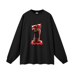 David Williams Oversized Long Sleeve T-Shirt