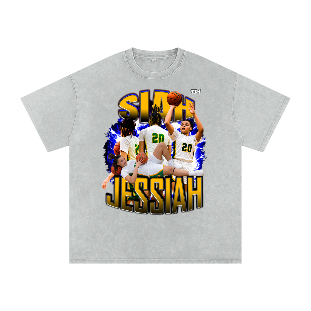 Jessiah Collins Washed Oversized T-Shirt