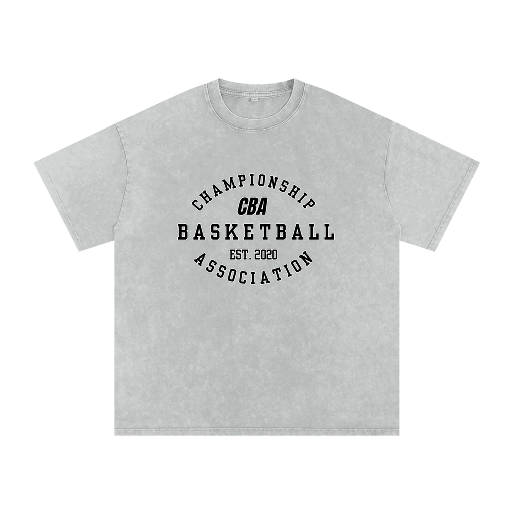 Championship Basketball Association Inc Washed Oversized T-Shirt