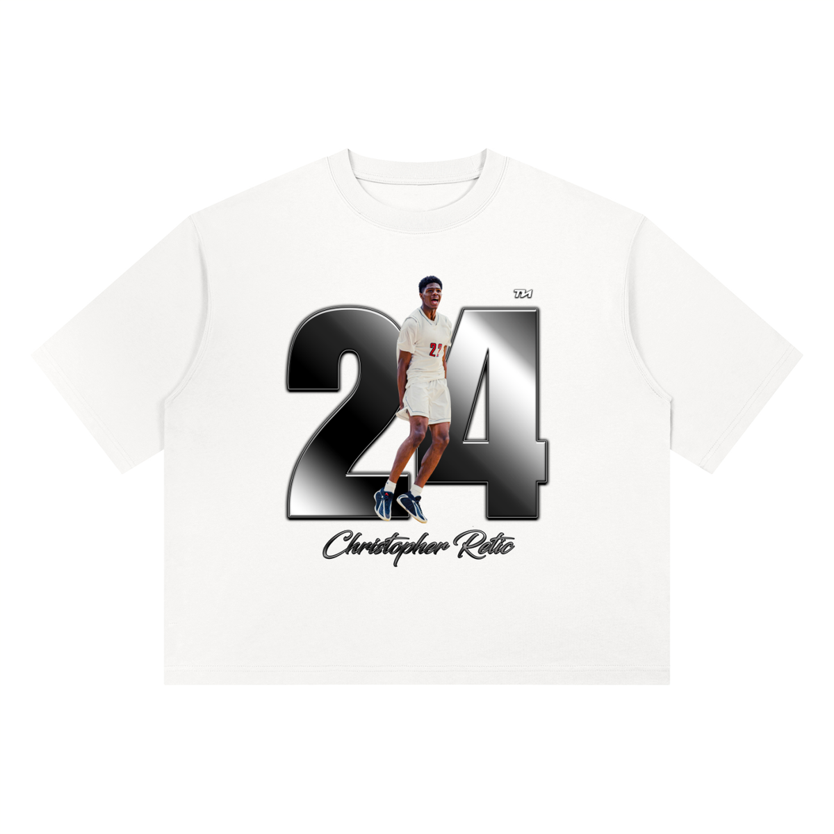 Christopher Retic Heavyweight Boxy T-Shirt