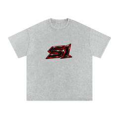Santonio campbell Washed Oversized T-Shirt