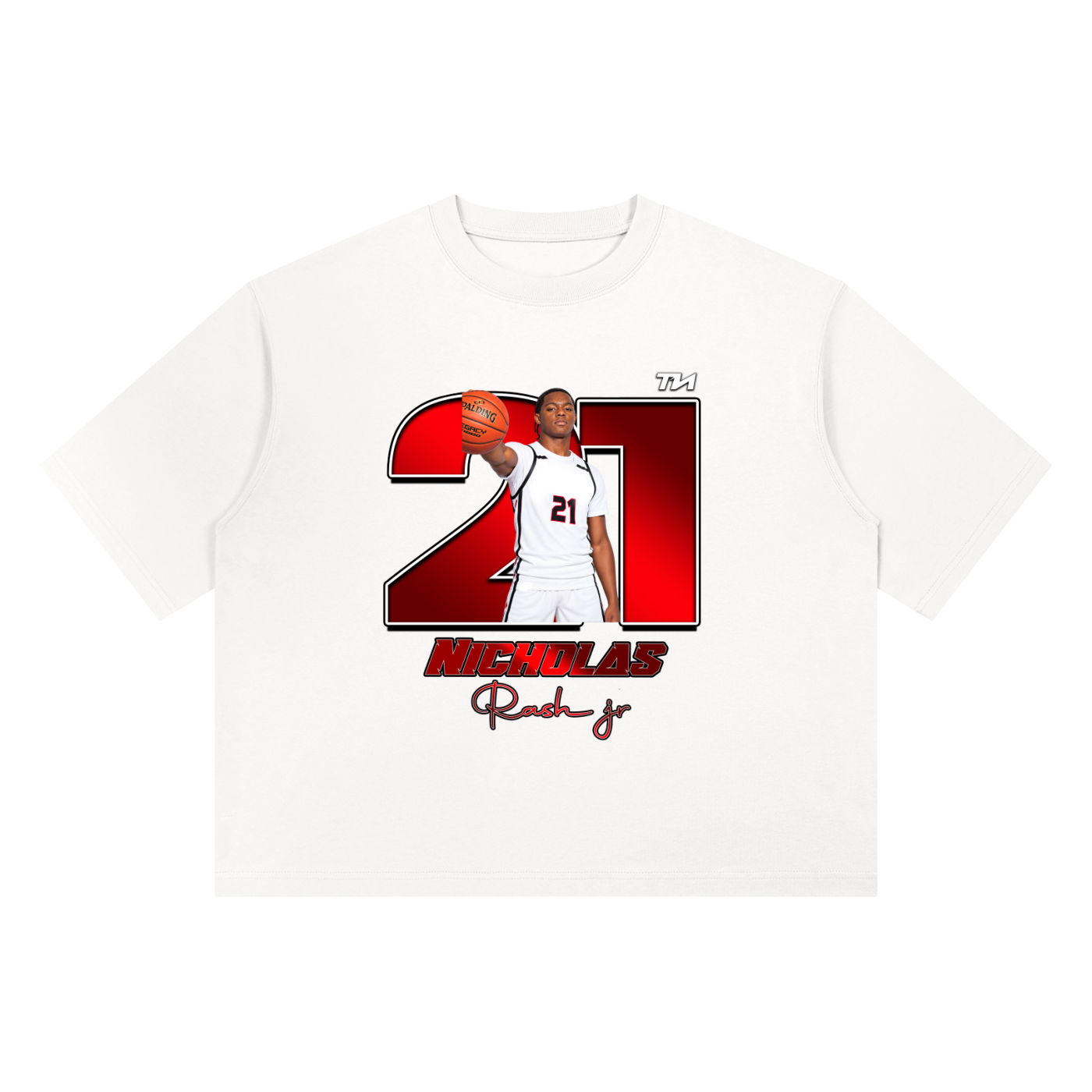 Nicholas Rash Jr Heavyweight Boxy T-Shirt