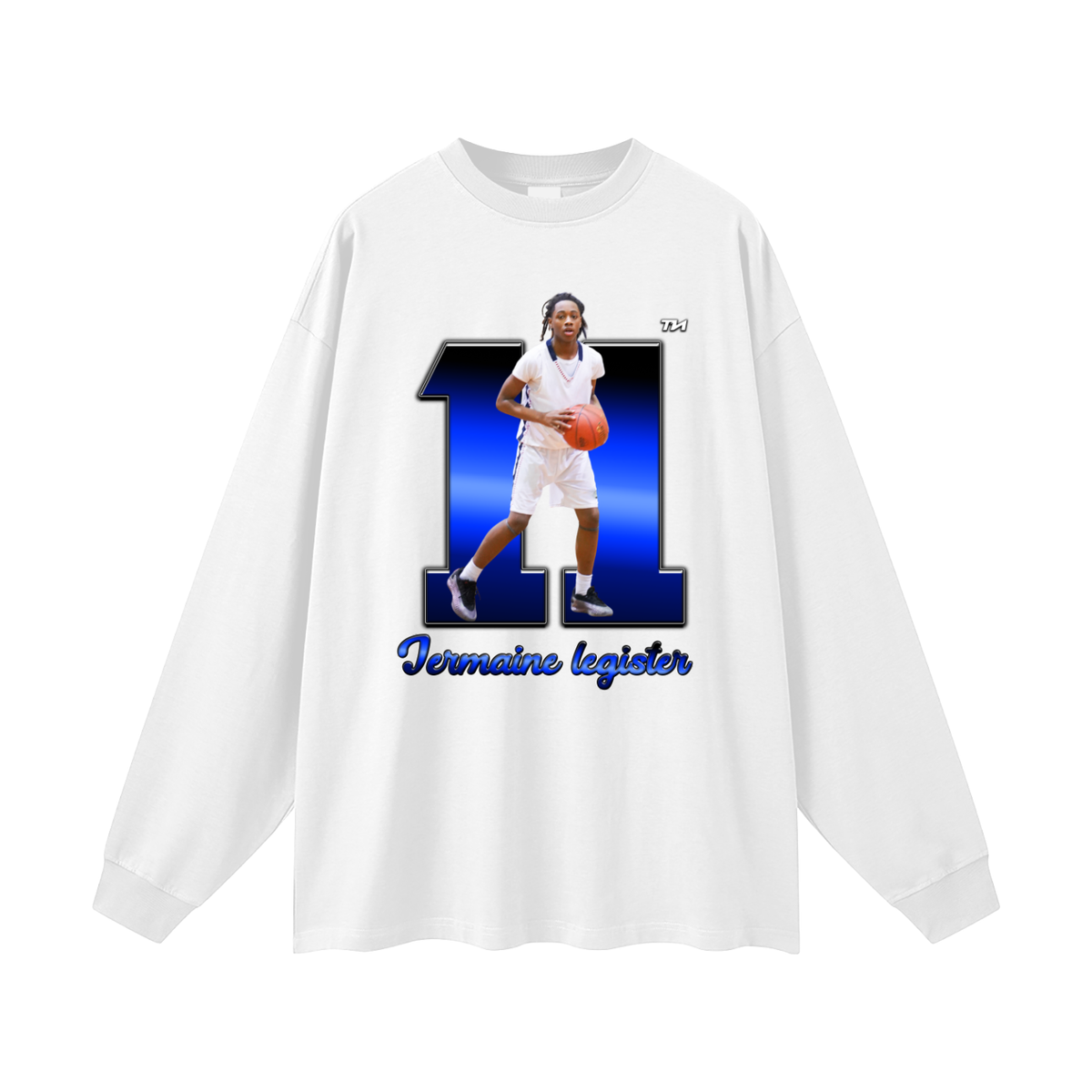Jermaine legister Oversized Long Sleeve T-Shirt