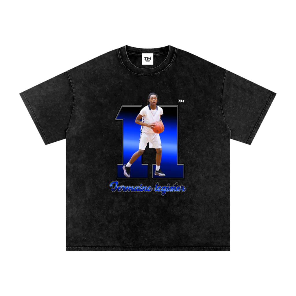 Jermaine legister Washed Oversized T-Shirt