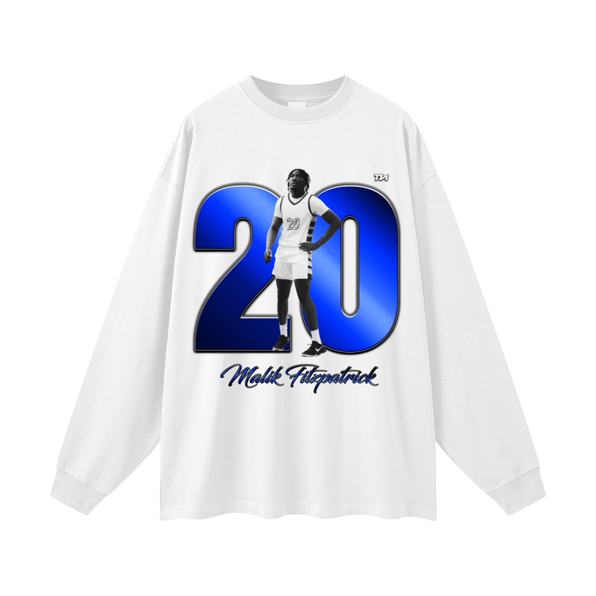 Malik Fitzpatrick Oversized Long Sleeve T-Shirt