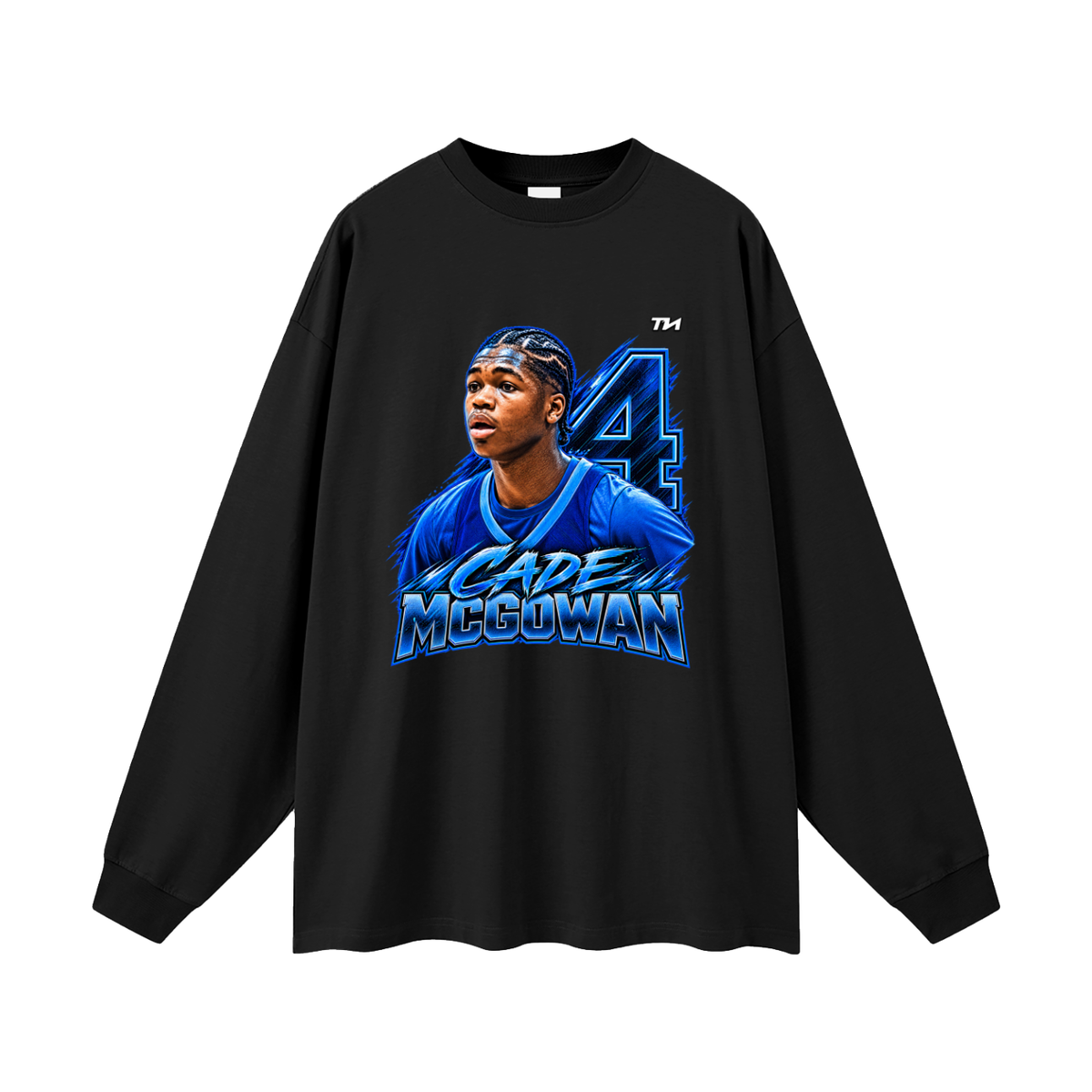 Cade McGowan Oversized Long Sleeve T-Shirt