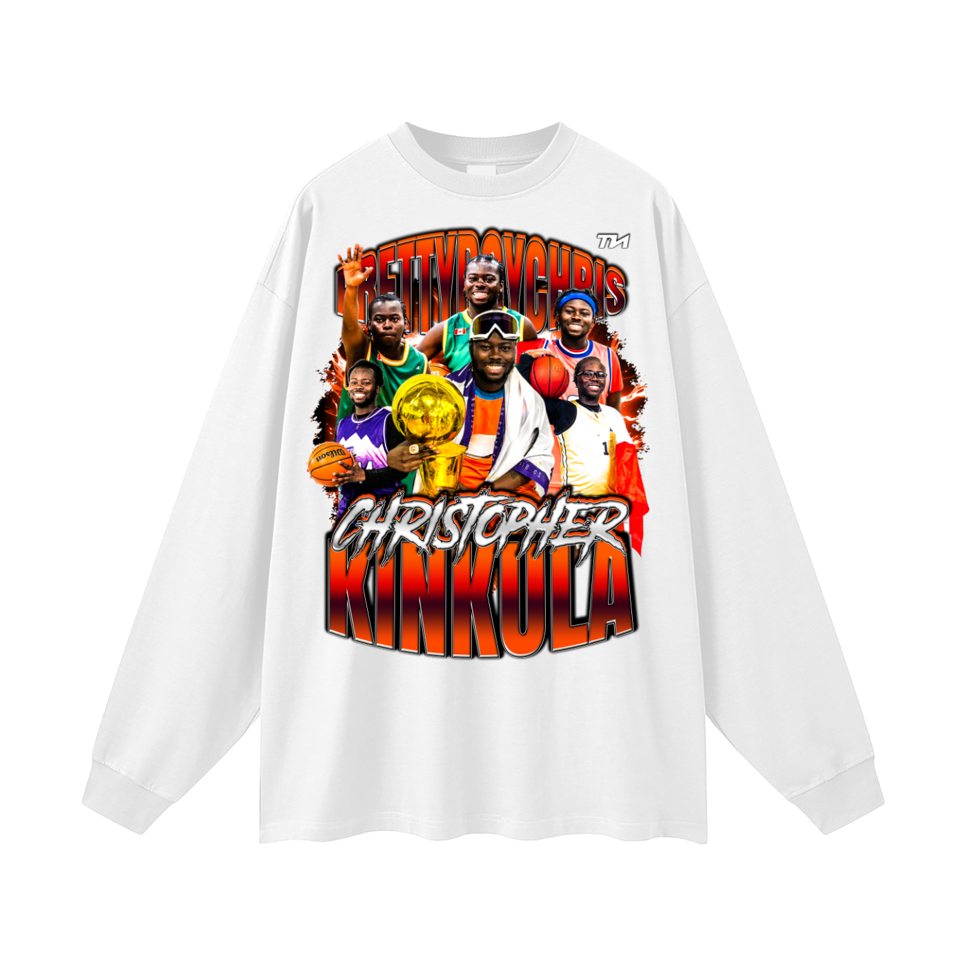 Christopher Kinkula Oversized Long Sleeve T-Shirt