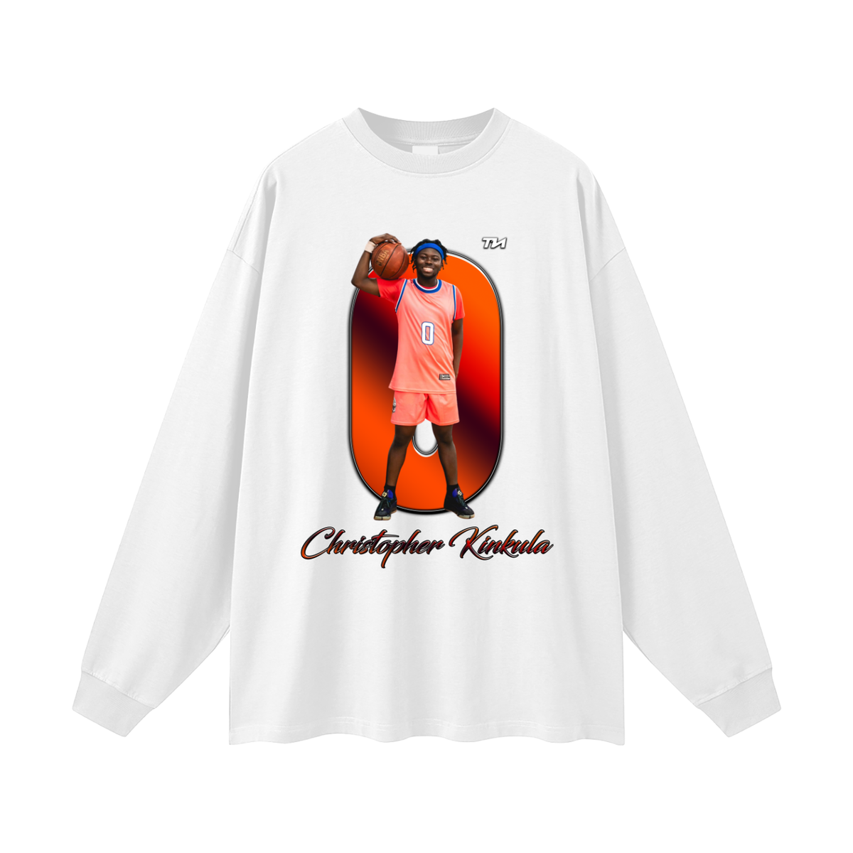 Christopher Kinkula Oversized Long Sleeve T-Shirt