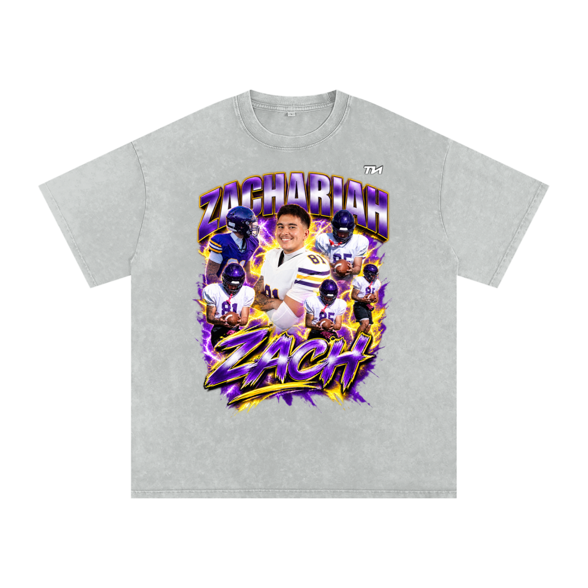 Zachariah Washed Oversized T-Shirt