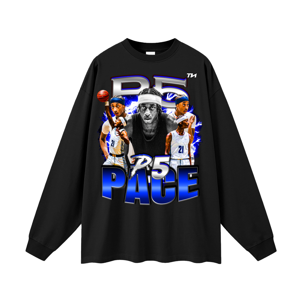 Pace Oversized Long Sleeve T-Shirt