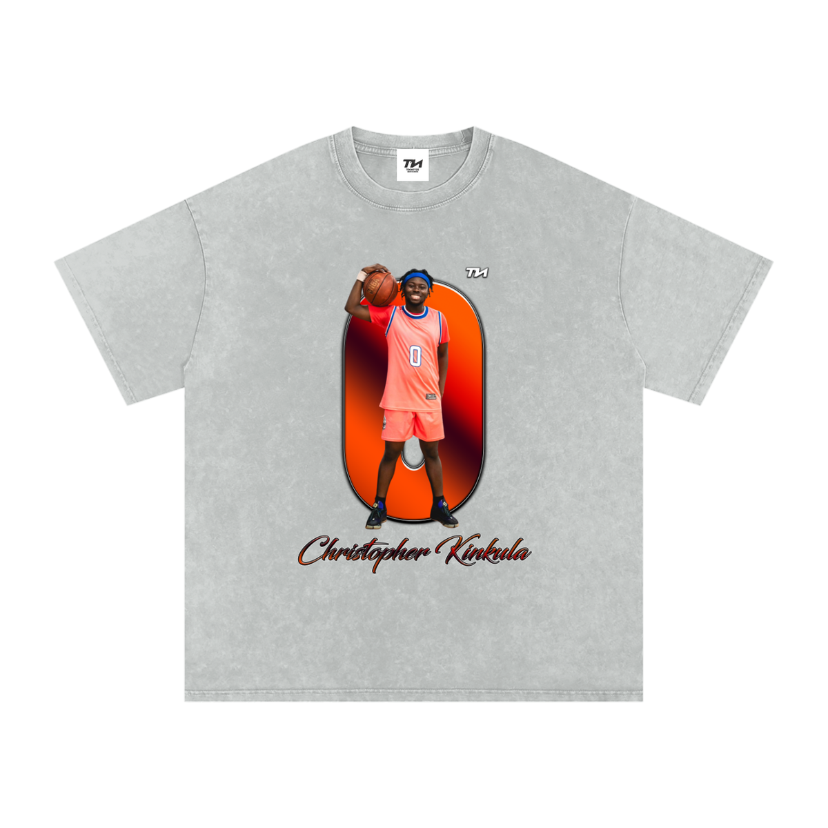 Christopher Kinkula Washed Oversized T-Shirt