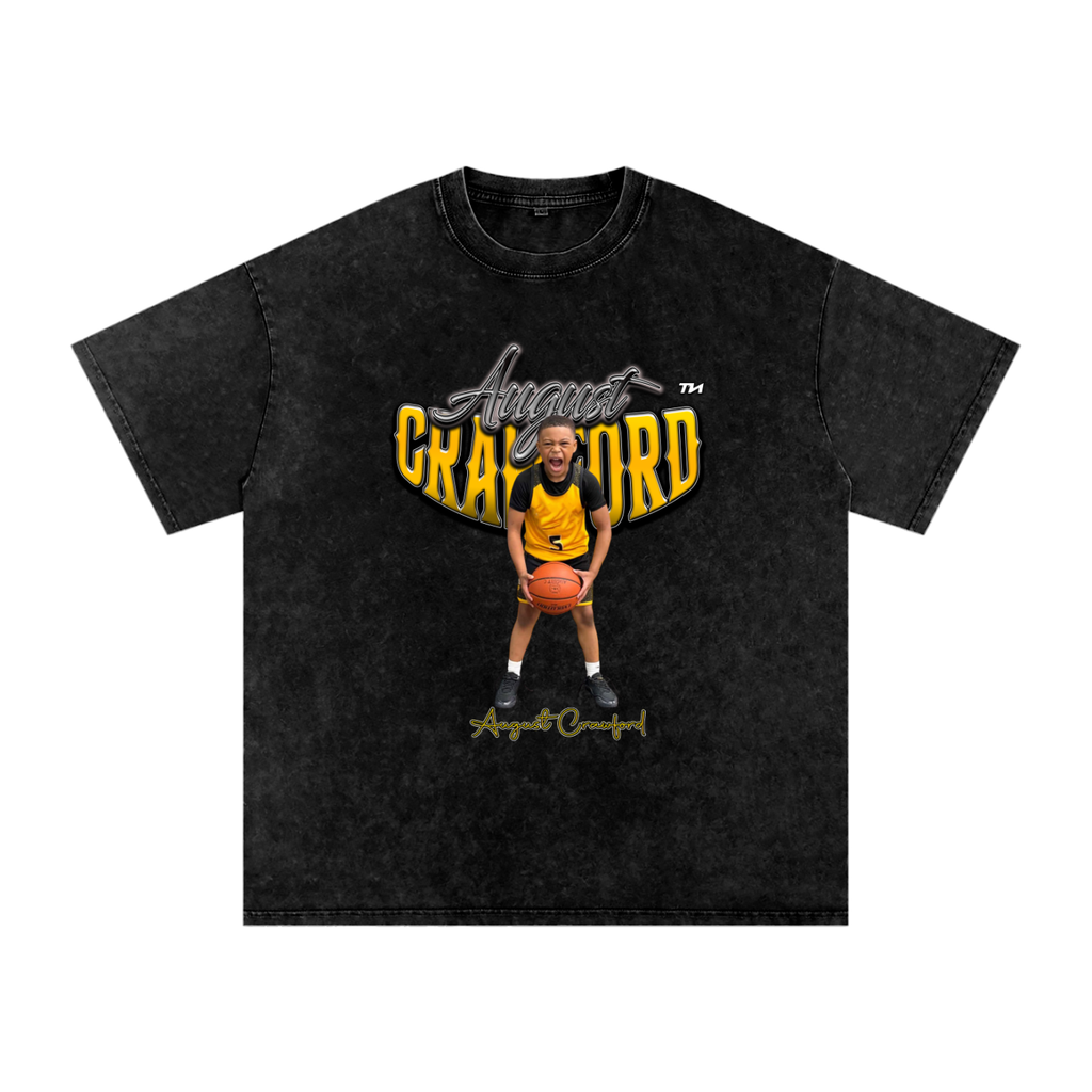 August Crawford Washed Oversized T-Shirt