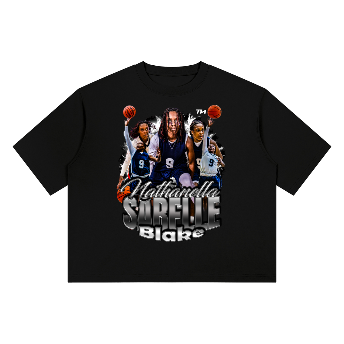Nathanella-Sabelle Blake Heavyweight Boxy T-Shirt