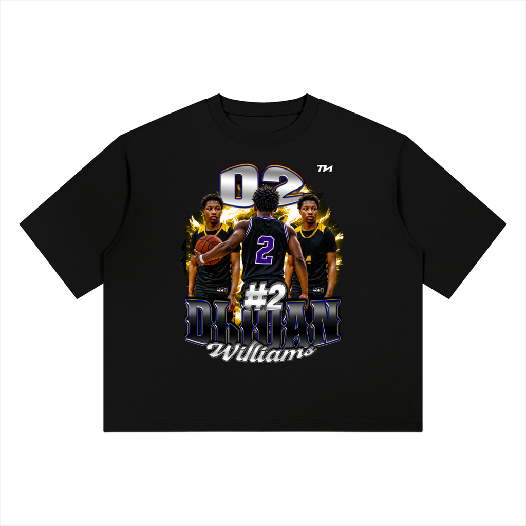Dijuan williams Heavyweight Boxy T-Shirt