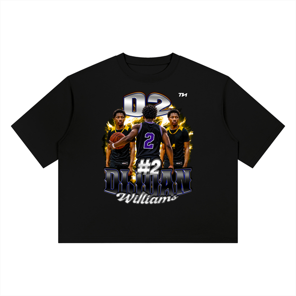 Dijuan williams Heavyweight Boxy T-Shirt