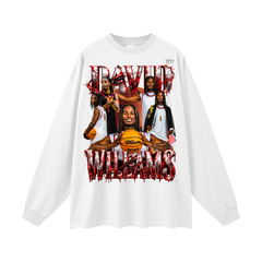 David Williams Oversized Long Sleeve T-Shirt