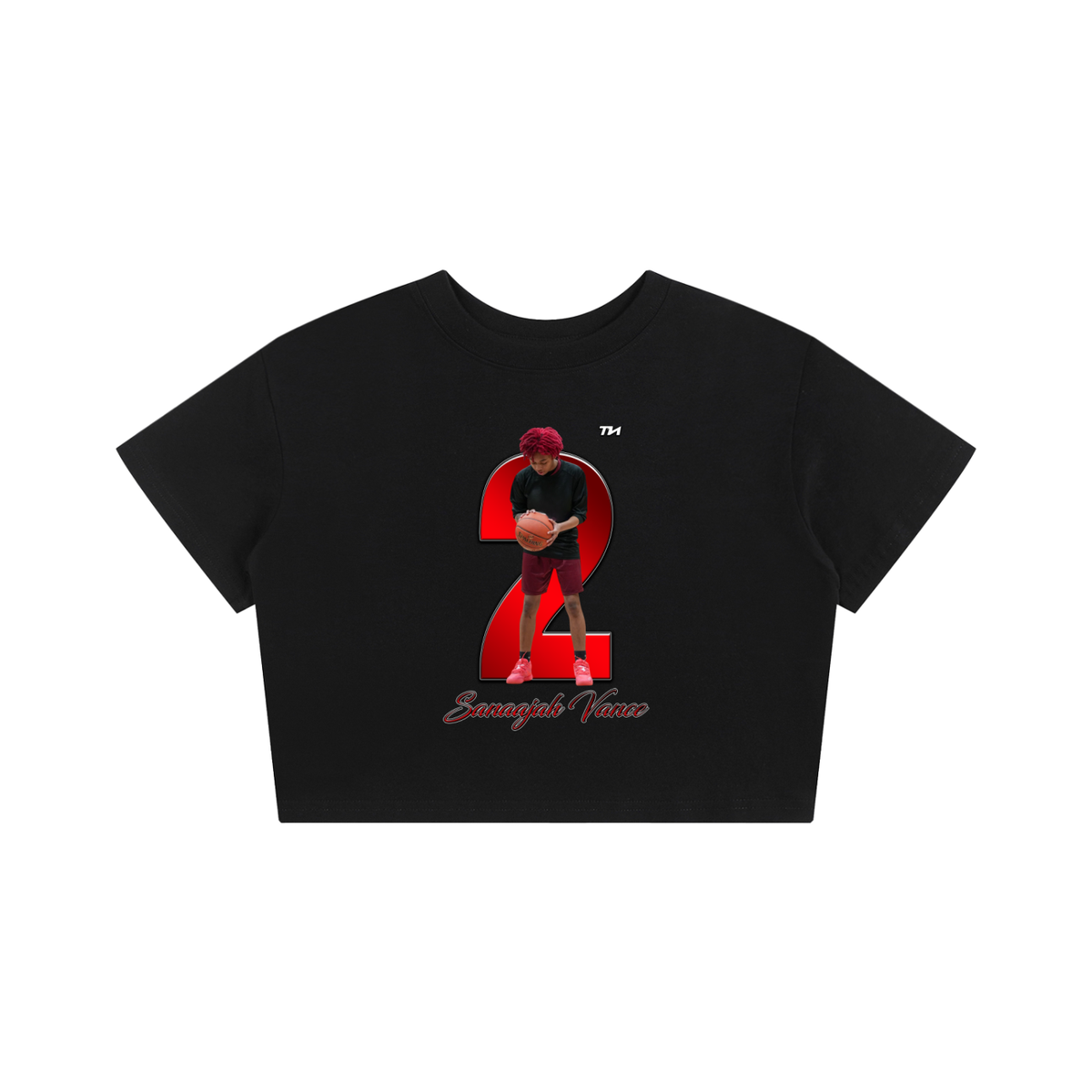 Sanaajah Vance Baby Tee Seamless T-Shirt