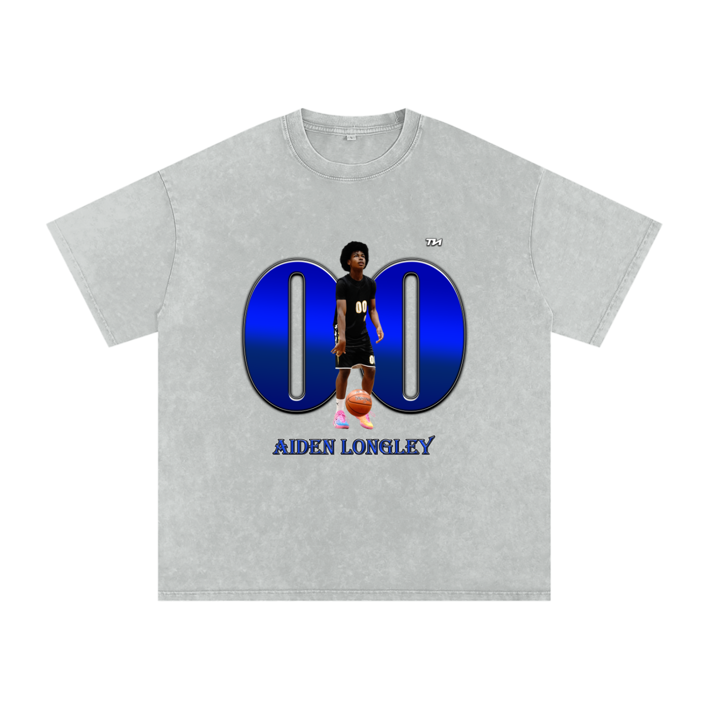 Aiden Longley Washed Oversized T-Shirt