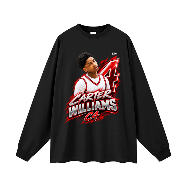 Carter Williams Oversized Long Sleeve T-Shirt