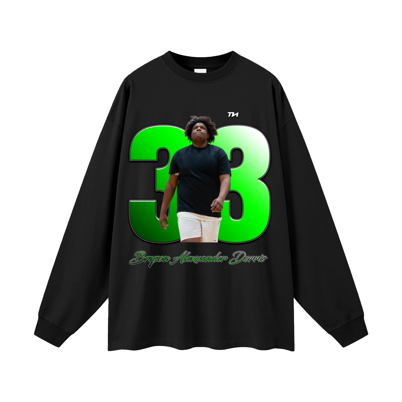 Bryson Alexzander Dorris Oversized Long Sleeve T-Shirt
