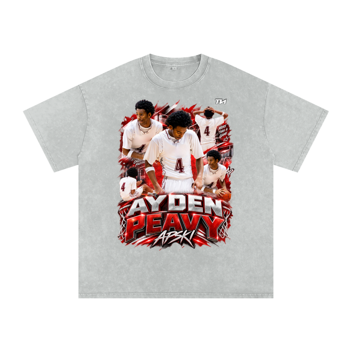 Ayden peavy Washed Oversized T-Shirt