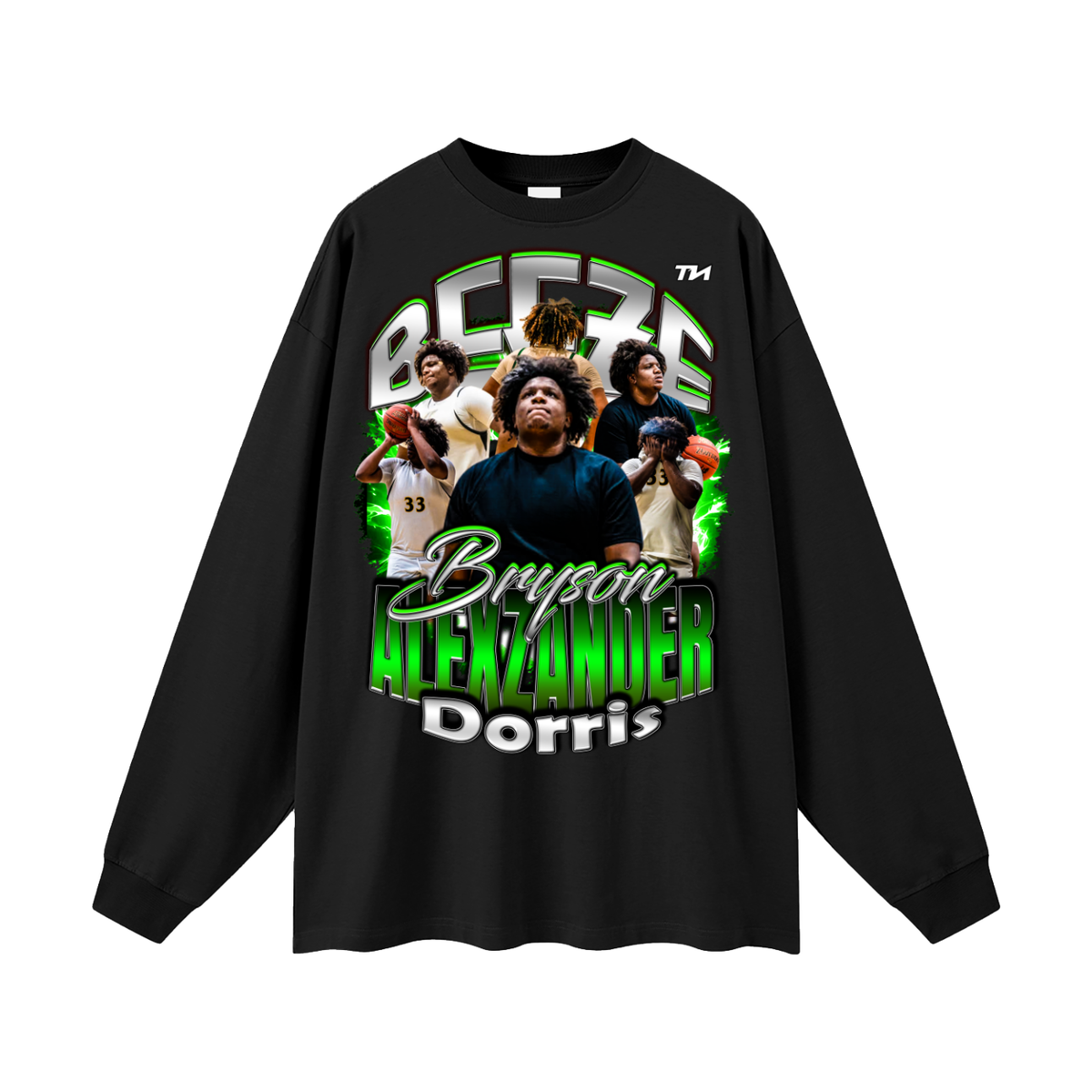 Bryson Alexzander Dorris Oversized Long Sleeve T-Shirt