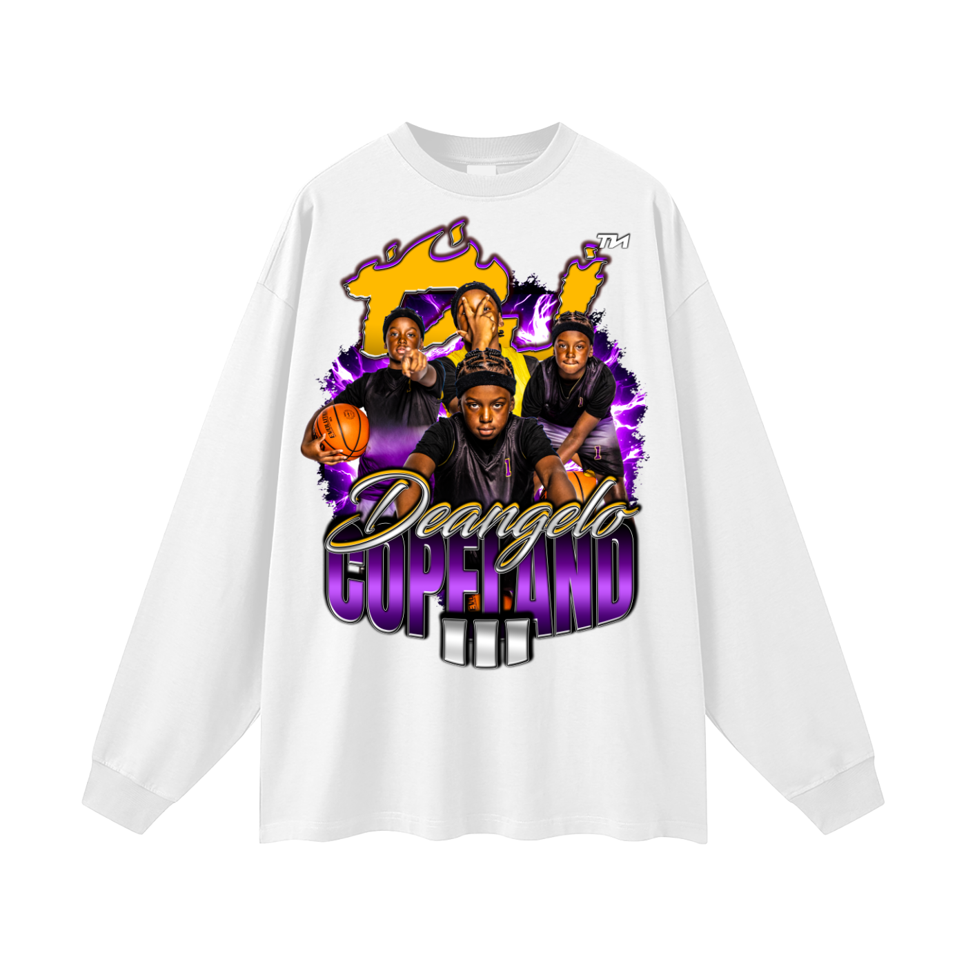 Deangelo copeland lll Oversized Long Sleeve T-Shirt