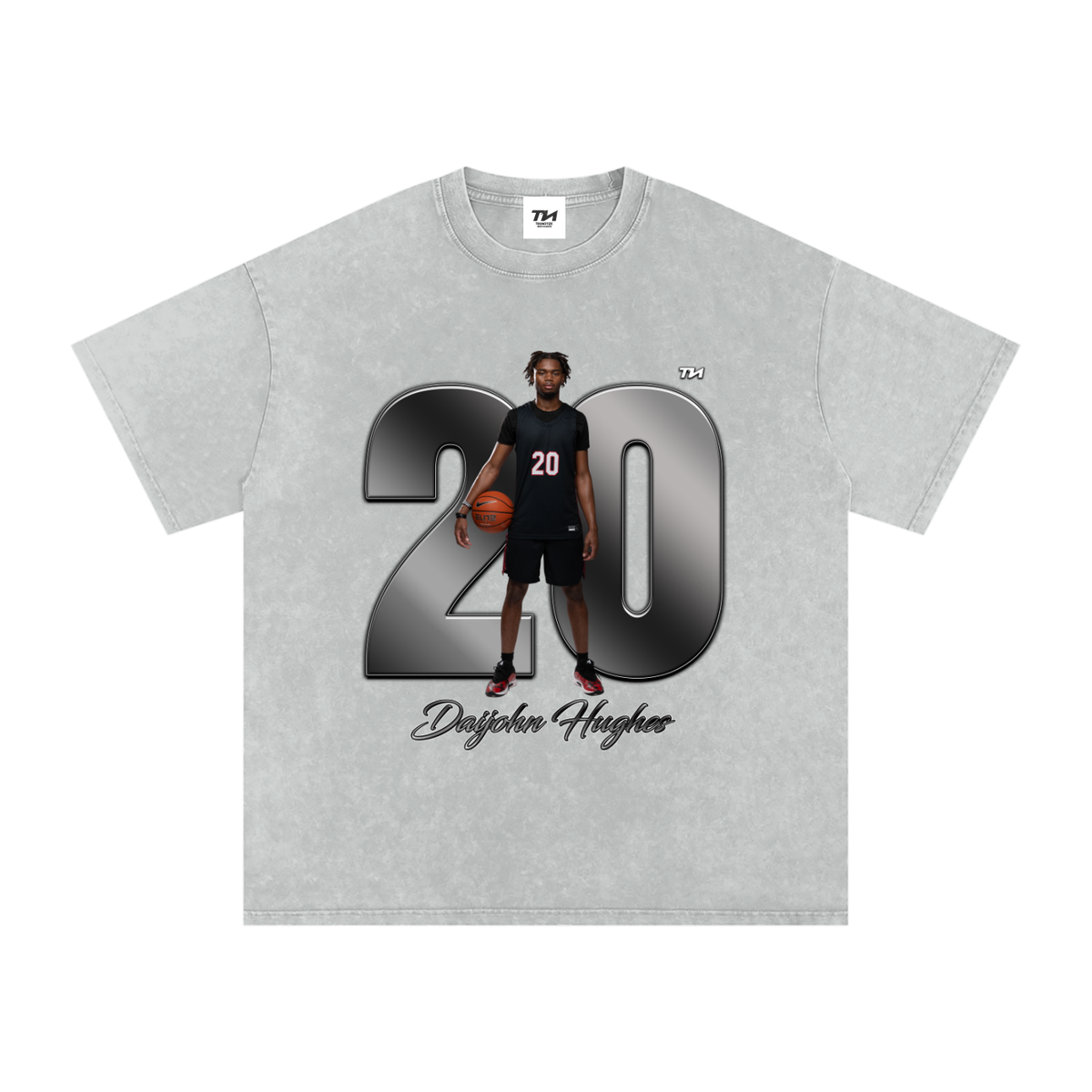 Daijohn Hughes Washed Oversized T-Shirt